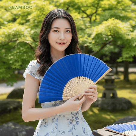 Abanico de Bambú